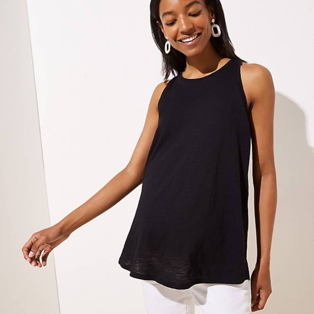 Loft Vintage Soft Yellow Tank Size Large